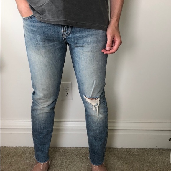 lucky brand men's 110 skinny jean